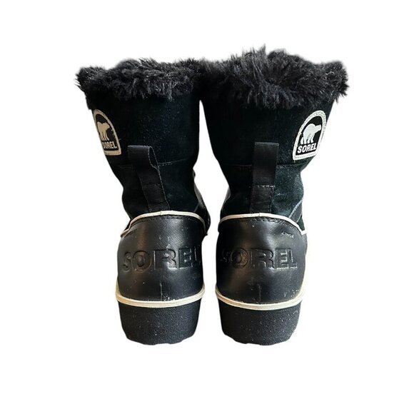 SOREL Tivoli II Black Ankle Waterproof Winter Boots US 7 - Picture 4 of 7